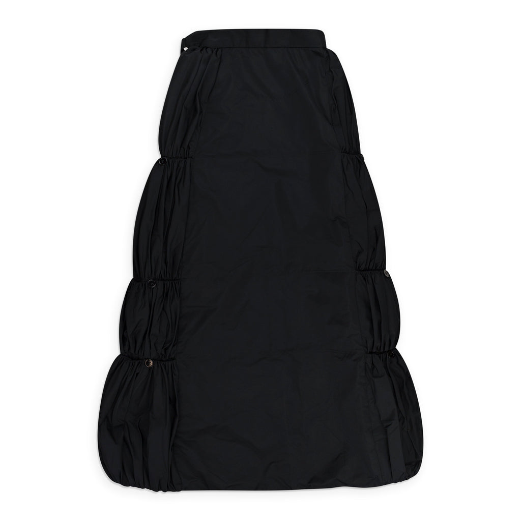 SALOON BLACK FLARED SKIRTS
