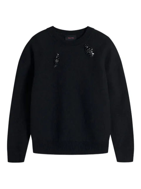 Simone Rocha embellished alpaca sweater