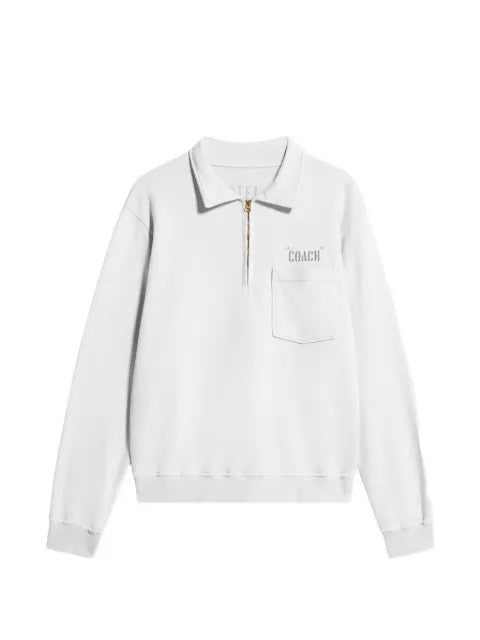 Fortela Yalepcoach zip pocket sweatshirt