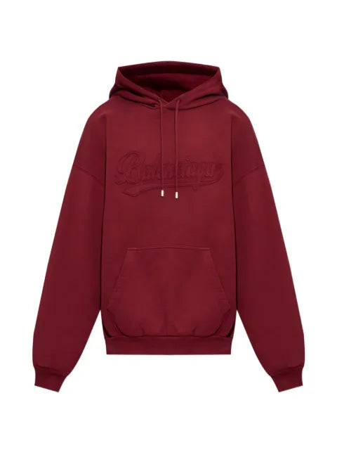 Balenciaga logo-embroidered hoodie
