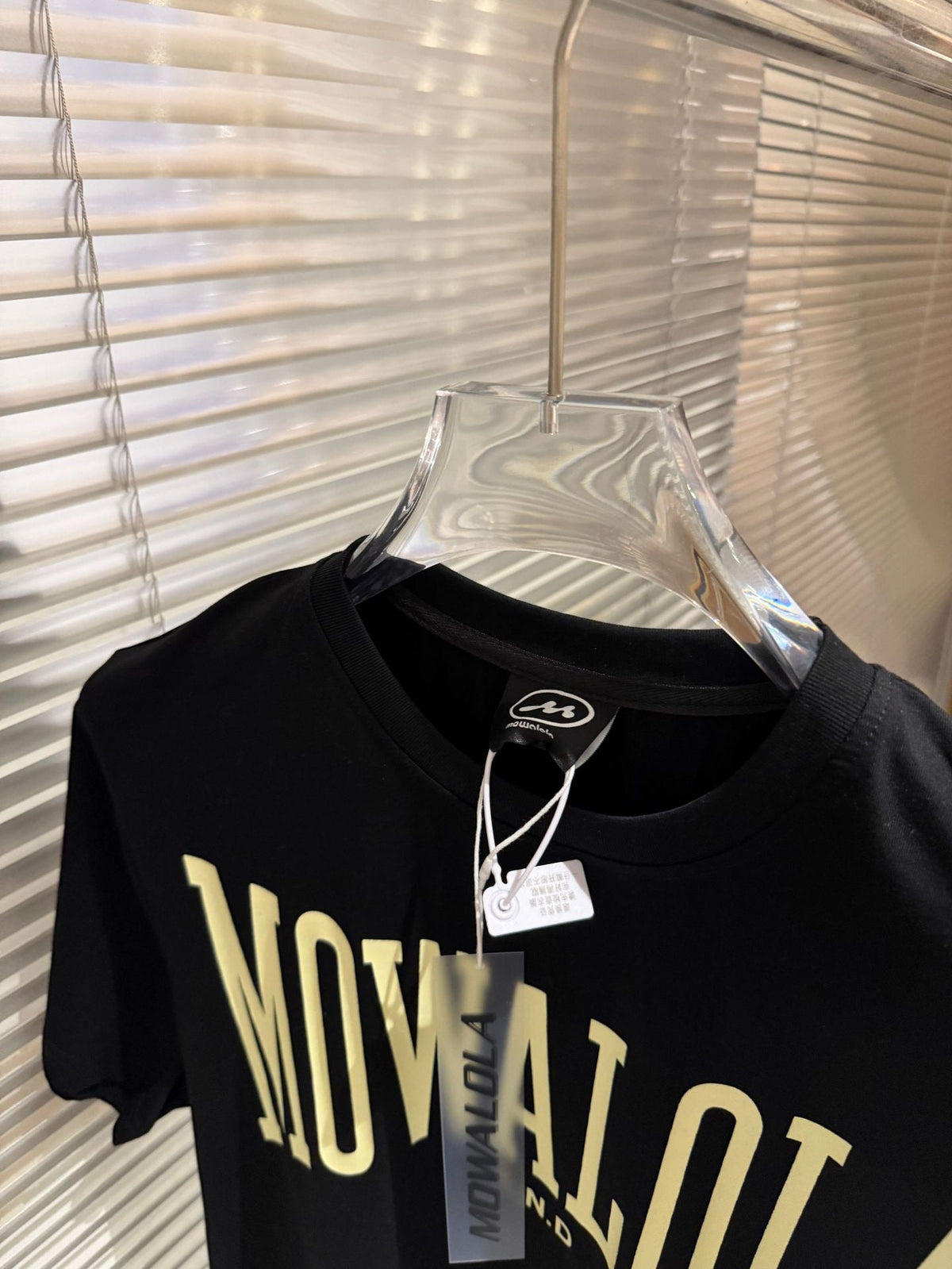 Mowalola Limited Letter Graphic Short Sleeve Crewneck T-Shirt