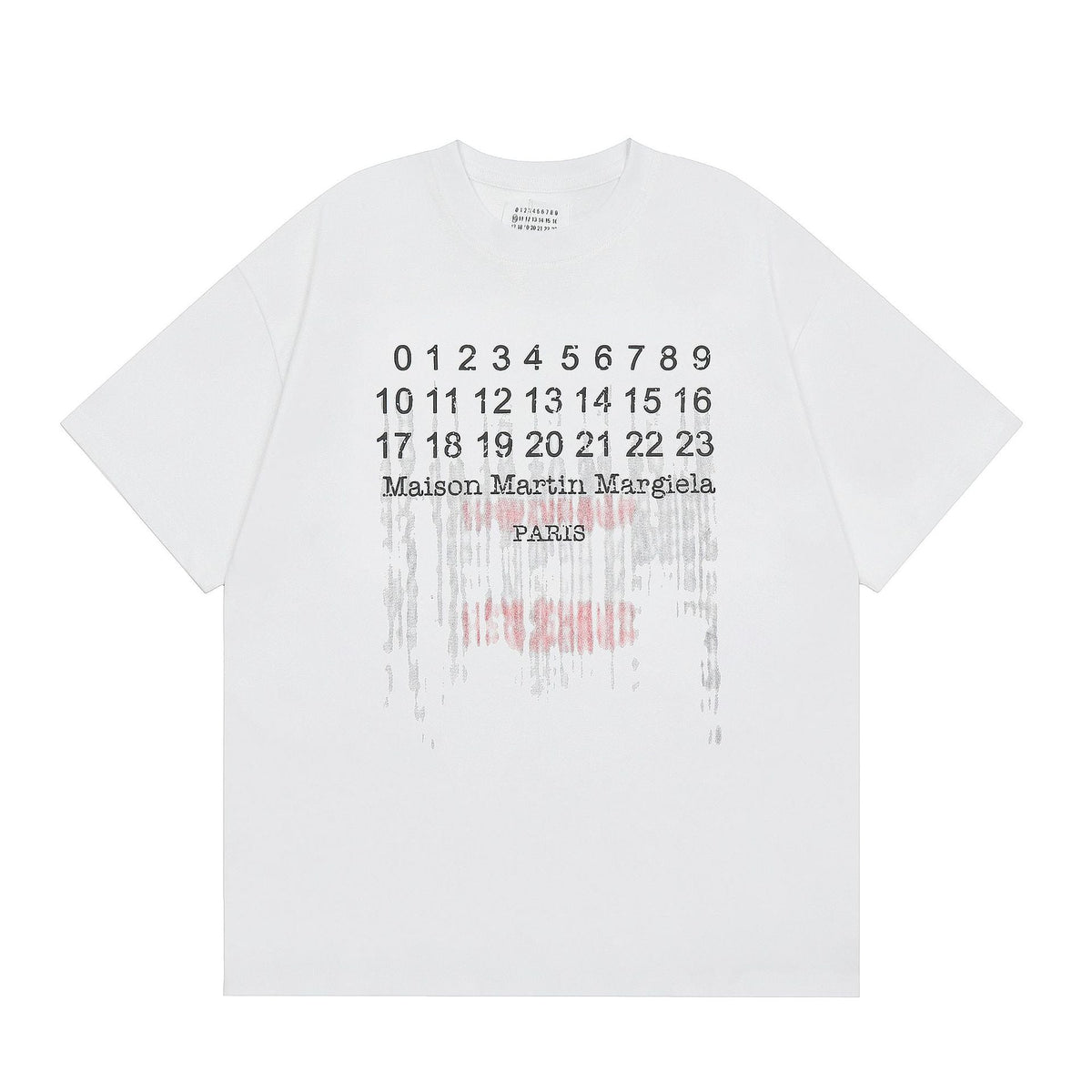 Maison Margiela T-shirt Crew Neck Loose Short Sleeve T-shirt