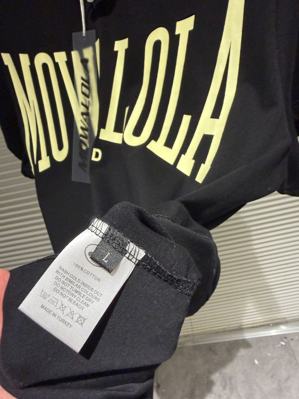 Mowalola Limited Letter Graphic Short Sleeve Crewneck T-Shirt