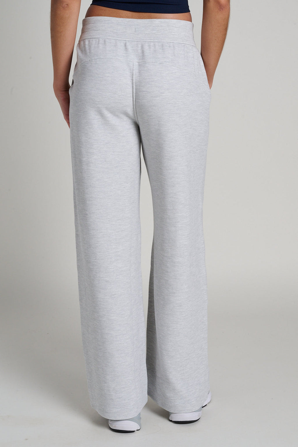Scuba Mid-Rise Wide-Leg Pant