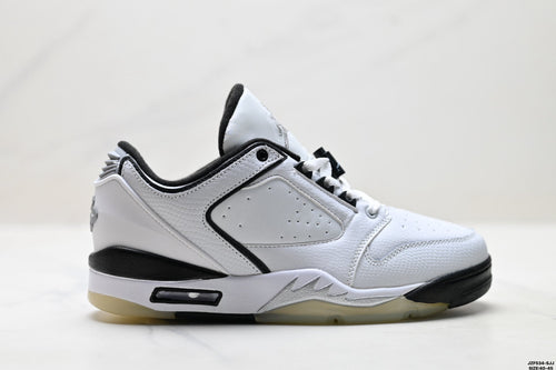Air Jordan 5 Low White Black Sneakers