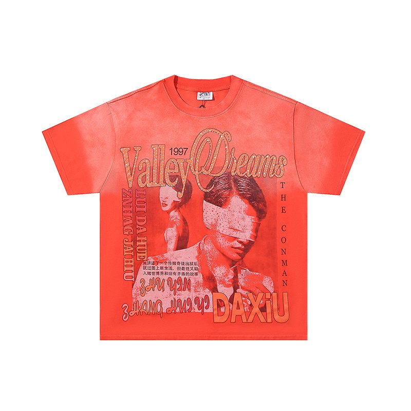 VALE USA Dreams 1997 Rhinestone Graphic T-Shirt