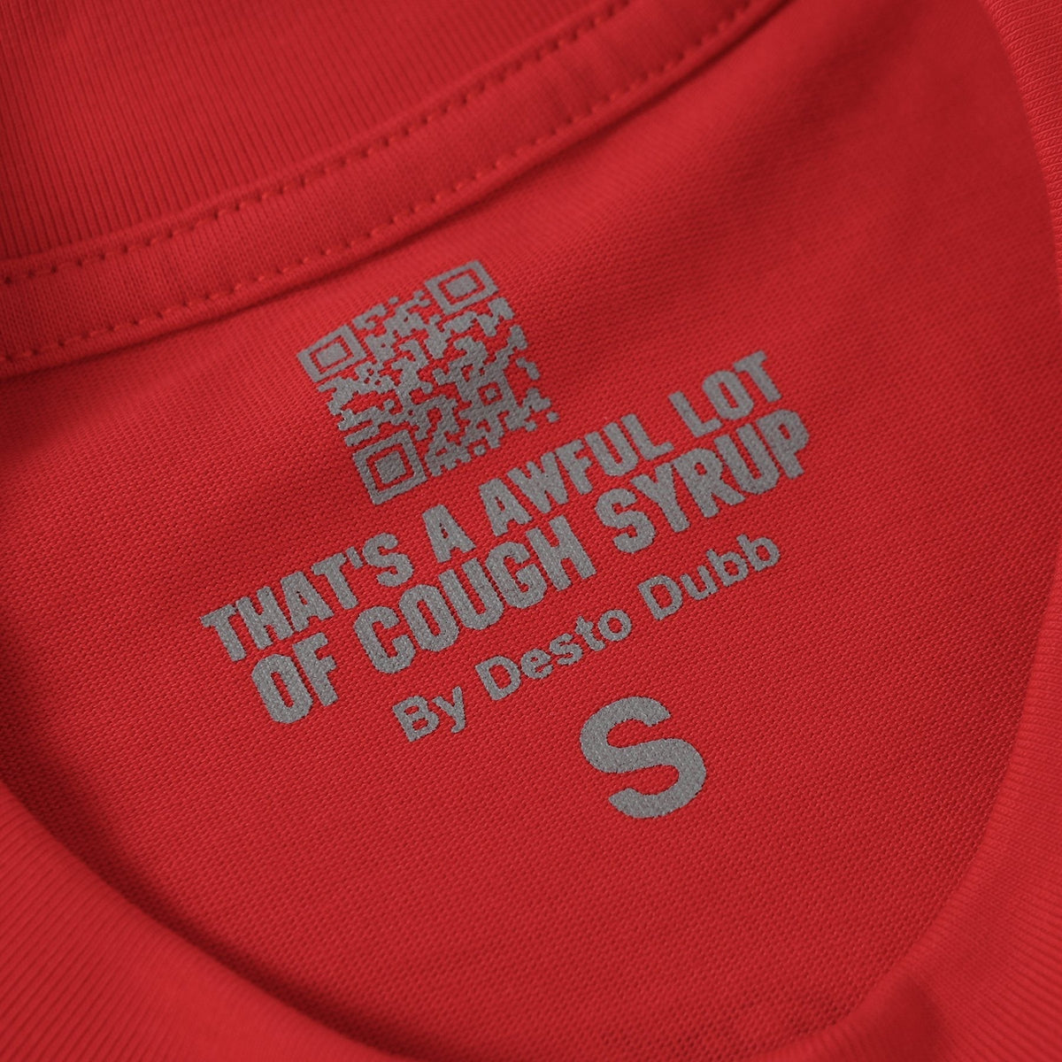 THAT'S A AWFUL LOT OF COUGH SYRUP Bottle Graphic T-Shirt