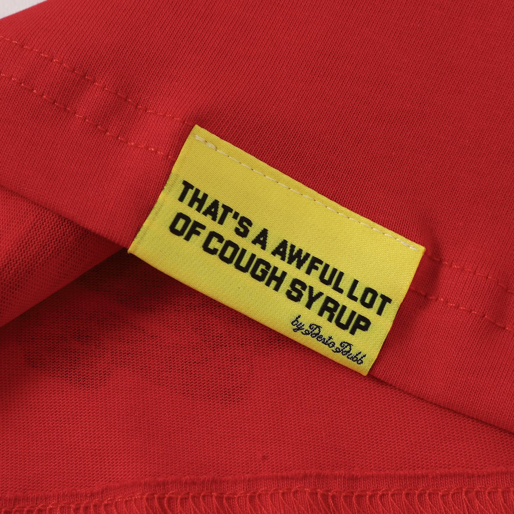 THAT'S A AWFUL LOT OF COUGH SYRUP Bottle Graphic T-Shirt