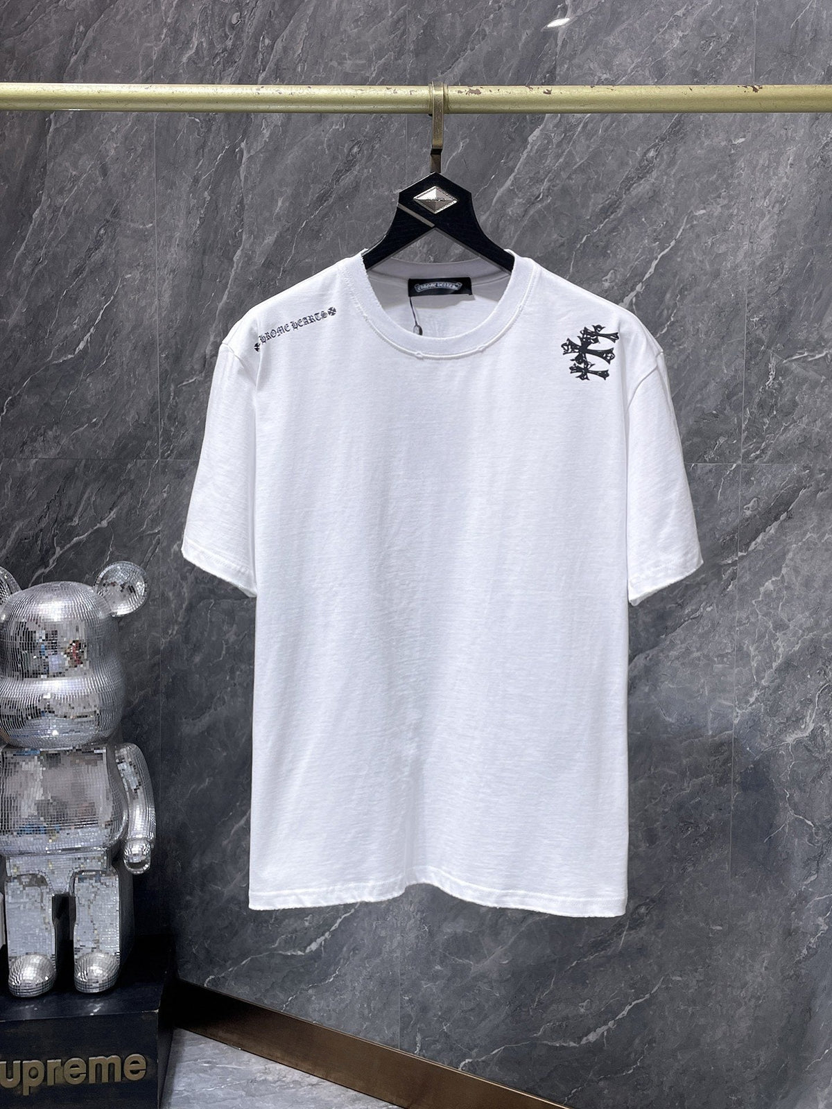 Chrome Hearts Cross Graphic Short-Sleeve T-Shirt