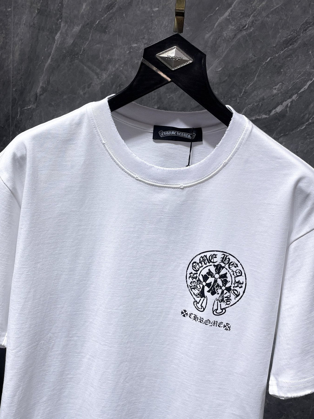 Chrome Hearts Horseshoe Cross Graphic T-Shirt