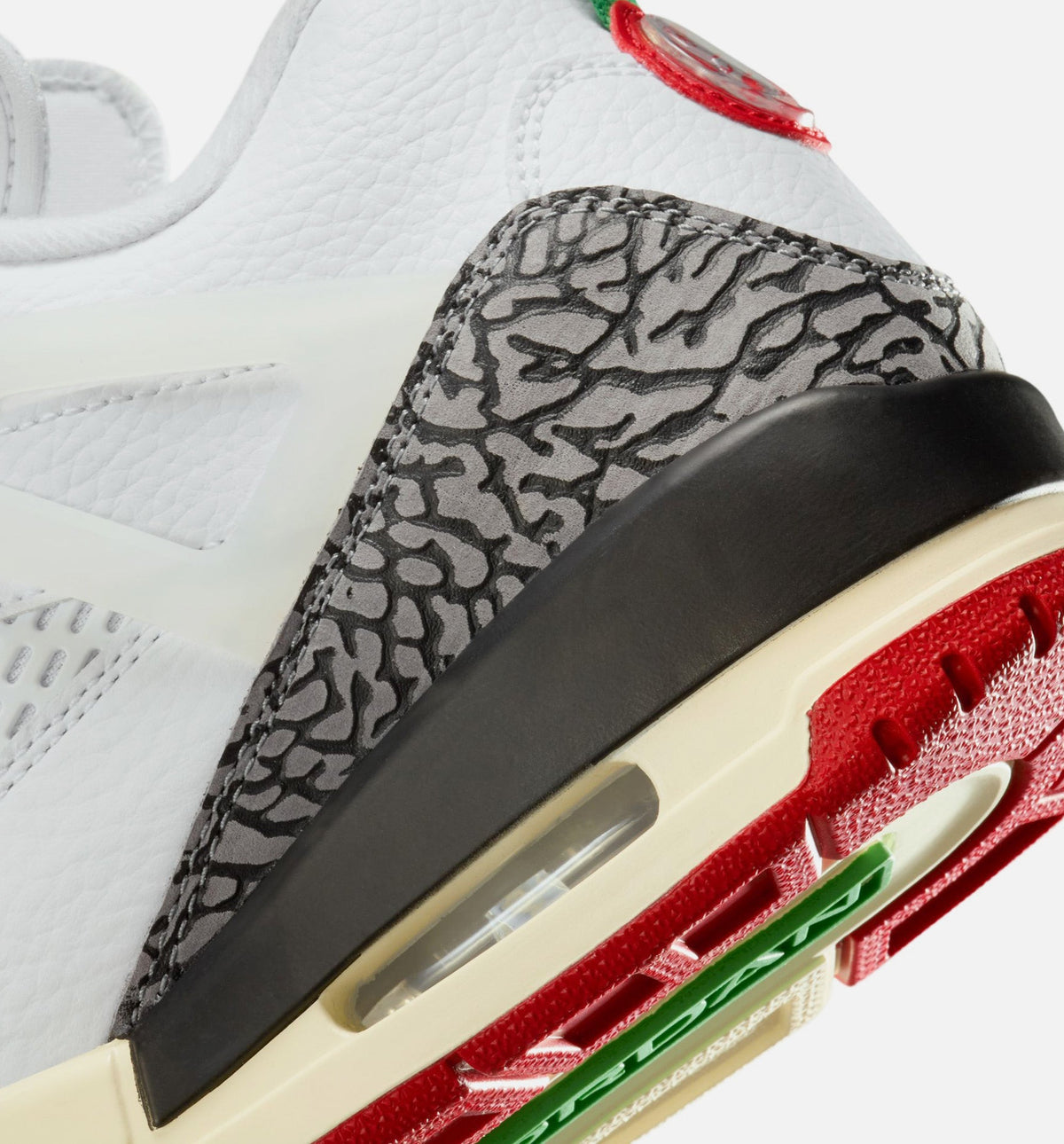 Spizike Low Men's Lifestyle Shoes - White/Black/Sail/Varsity Red