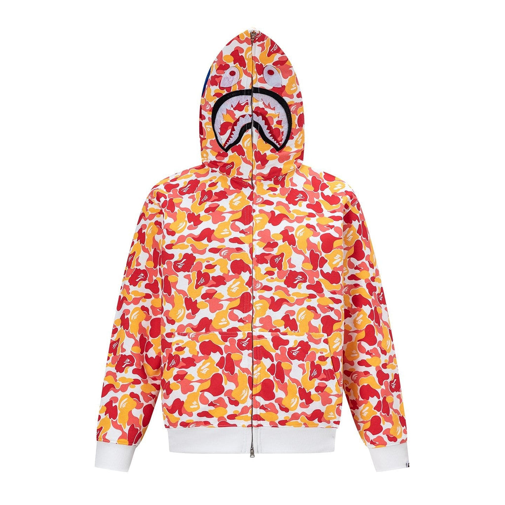 BAPE Shark Camo Full-Zip Hoodie