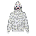 BAPE Shark Camo Full-Zip Hoodie