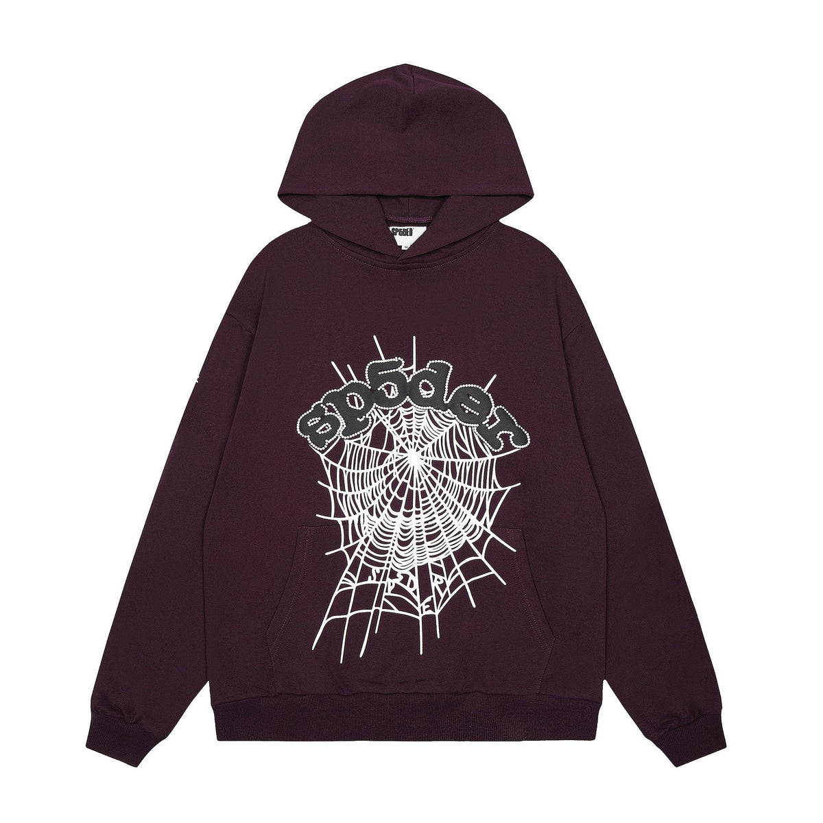 Sp5der Spiderweb Graphic Pullover Hoodie