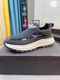Armani Color-Block Slip-On Sneakers