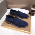 Brunello Cucinelli Men's Suede Slip-On Loafers